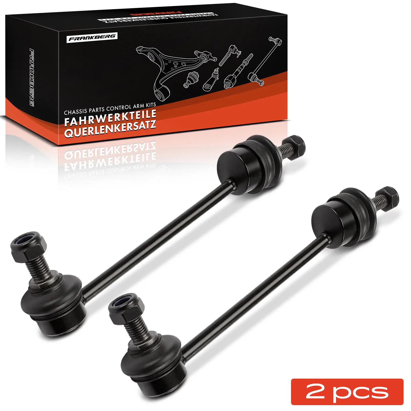 Frankberg 2x Wishbone Vooras Links Rechts voor Land Rover Freelander 893 894 8A2 Soft Top 8 C2 1998-2006 RBM100170