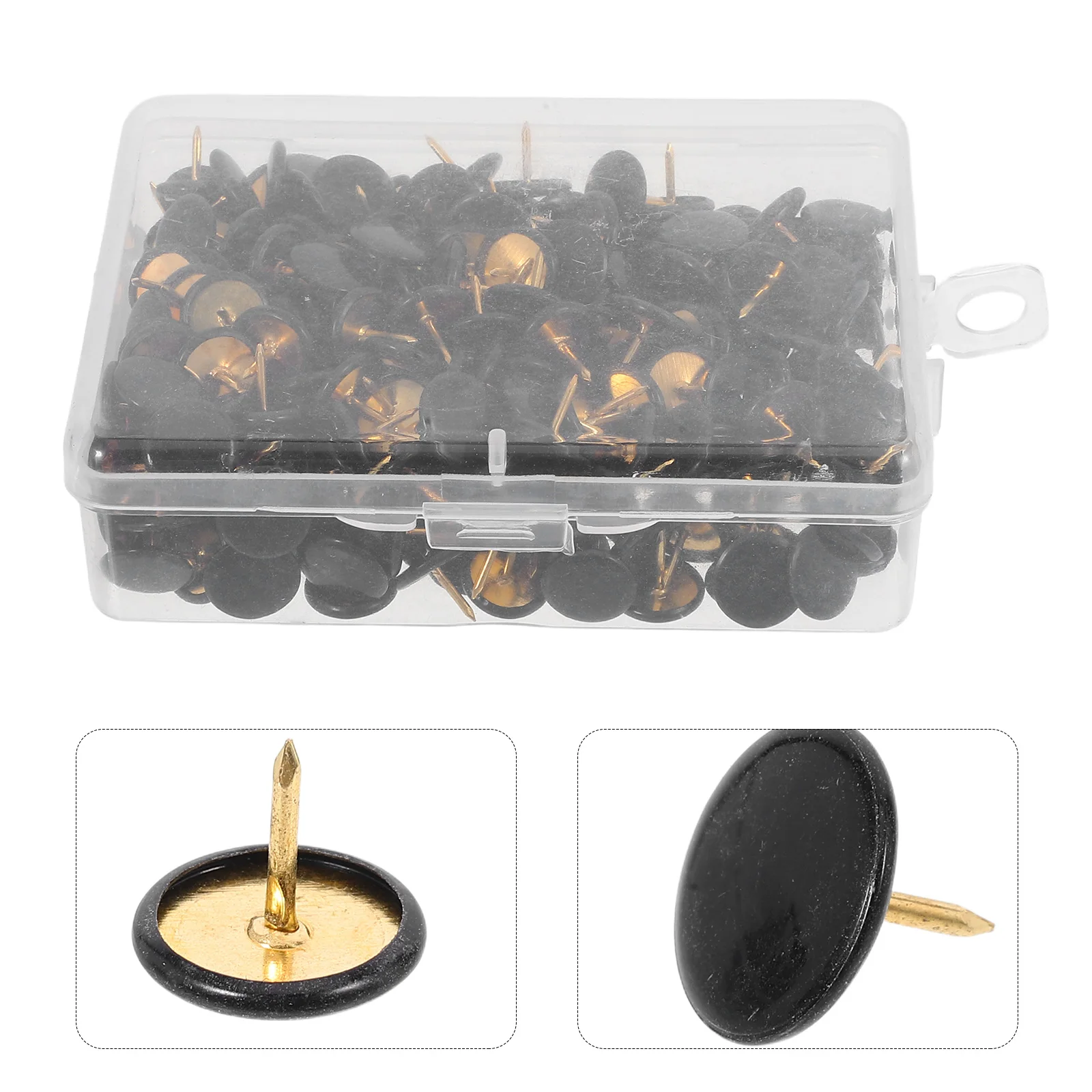 Tachuelas de corcho de cabeza plana, tachuelas de tablón de anuncios, alfileres de cabeza redonda de plástico, tablero de corcho, alfileres de fotos, alfileres de cabeza, accesorios de chinchetas