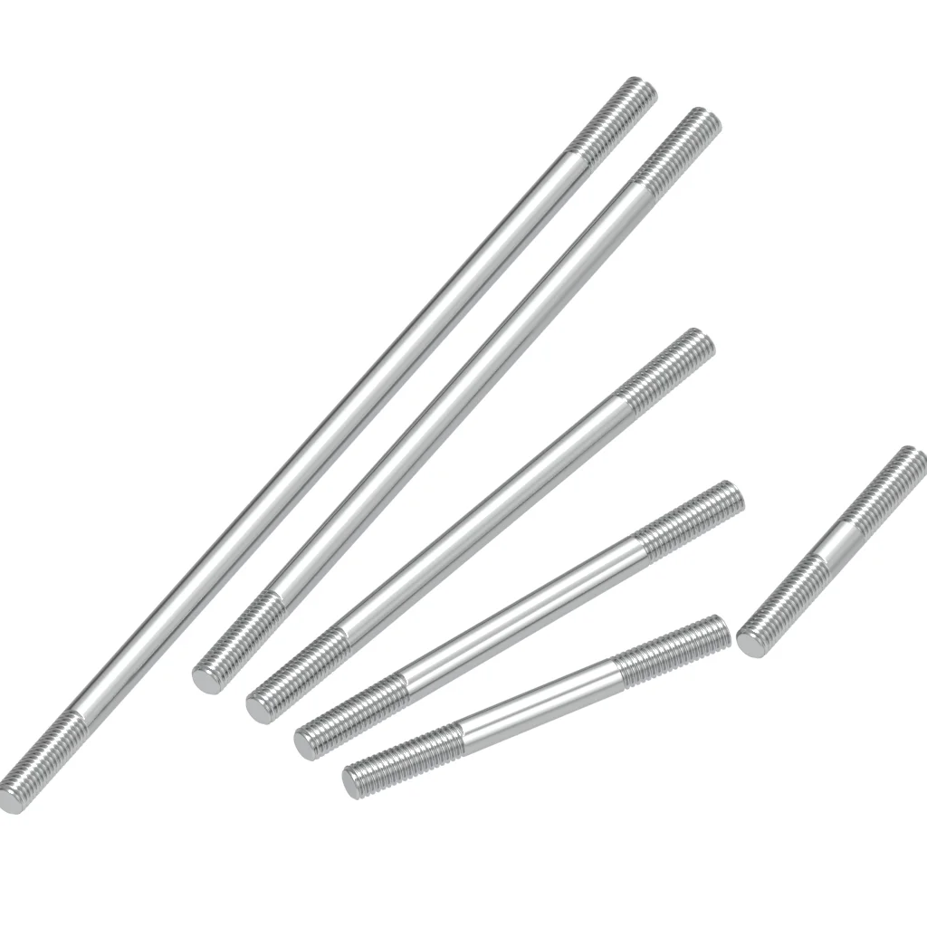 Tiges de liaison Servo à filetage M3 en acier inoxydable 304, 5 pièces, tiges de poussée réglables de 20 à 300mm pour avion/bateau RC (pièces RC durables)
