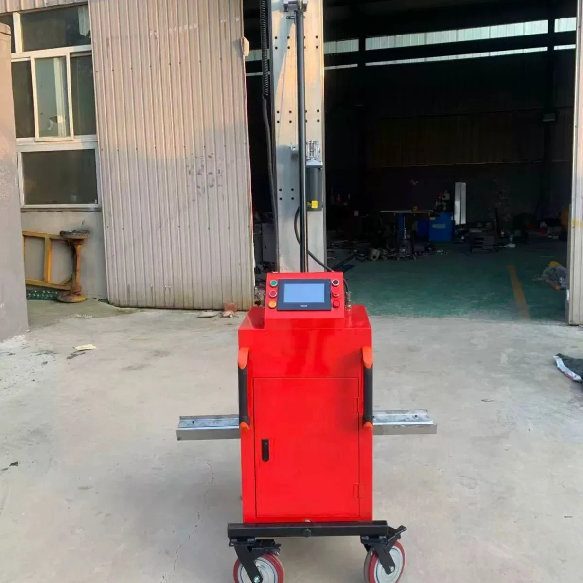 220v/380v Portable Automatic Wall Plastering Mortar Intelligent Scraping Robot Mobile Function Easy Maintenance for Construction