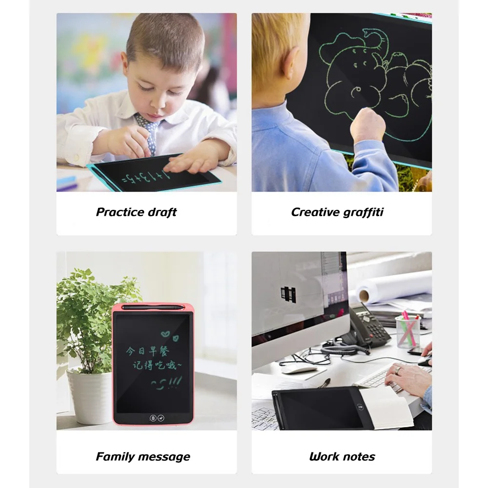 Magiczna tablica do rysowania Przenośny tablet LCD do pisania Zabawka edukacyjna