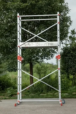 3.4m Scaffolding Pruning Trees For Construction Sites, Garden Ladders, Durable Folding Ladder