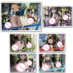 Anime Goddess Story Dream Couples Yae Miko Beelzebul Nahida Hu Tao Kuki Shinobu Keqing Eula New Collectible Cards Birthday Gifts