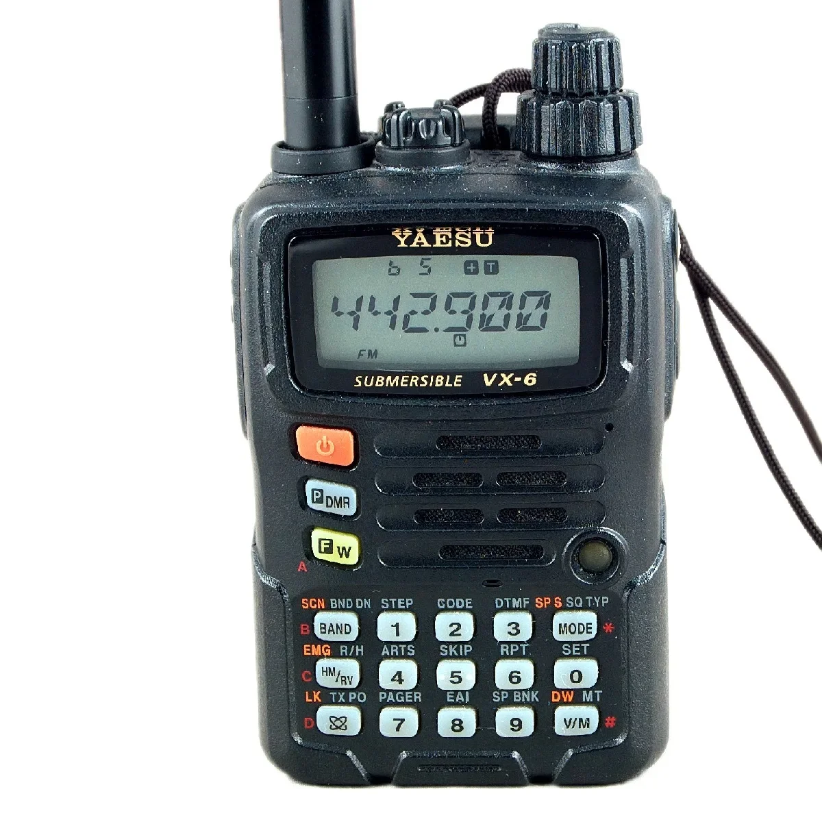 Yaesu VX6R Walkie Talkie – Waterproof Two Way Radio Noise Reduction Full Band Receiver HAM FM Transceiver Wireless Communication