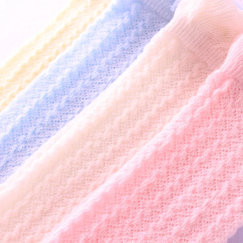 Hot Baby Soft Socks Summer  Baby Mid-Length Anti-Mosquito Socks Cotton Mesh Cute