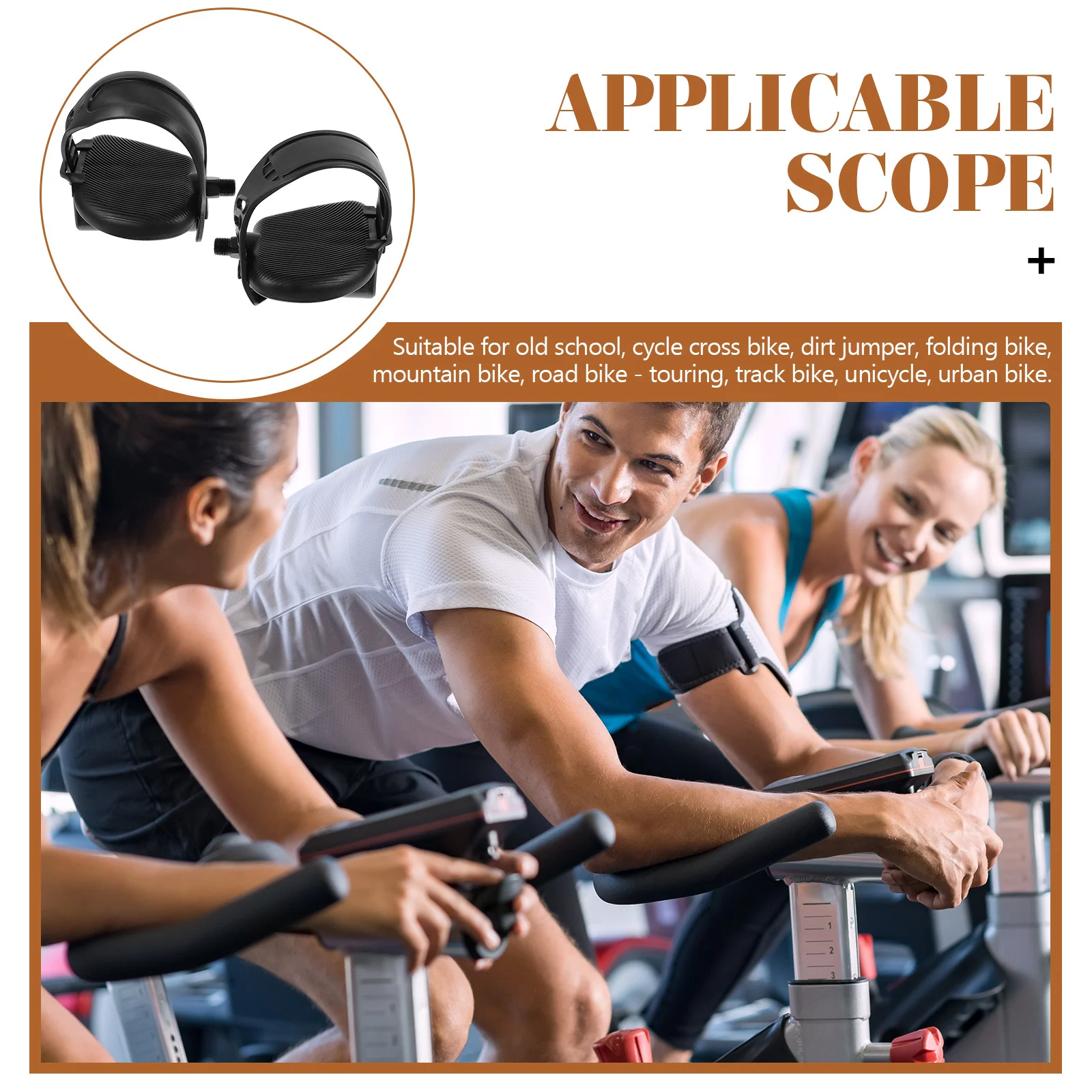 Non-Slip Mountain Bike Pedal Universal Platform Flat Pedal For Waterproof Dust-Proof Long Ride Comfort Efficient