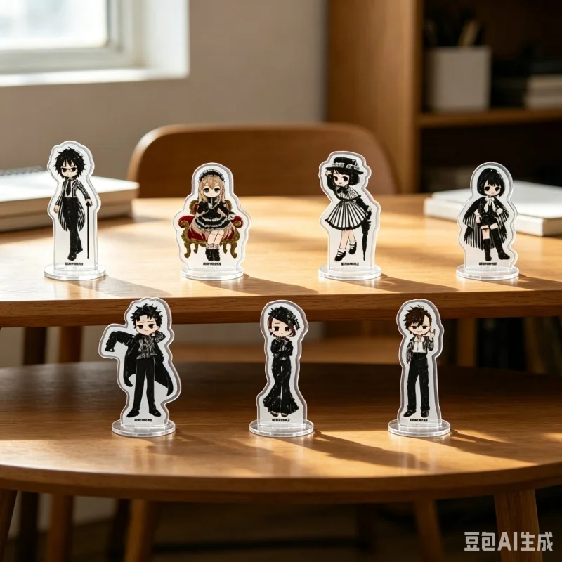 Spirit Hunter: Death Mark - Mini soporte acrílico de 10 cm con nombre del personaje (Mary), artículos de merchandising, decoración de escritorio, llaveros del juego de terror