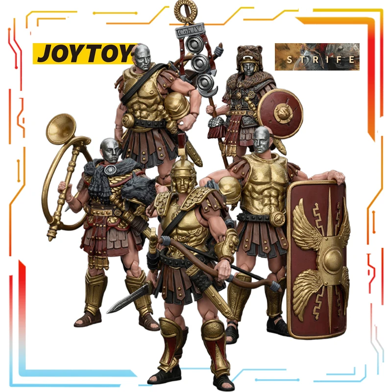 

JOYTOY 1/18 Finished Movable Doll The Fourth Company of The Roman Republic Anime Action Figure Model Toys Model Gifts for Boys