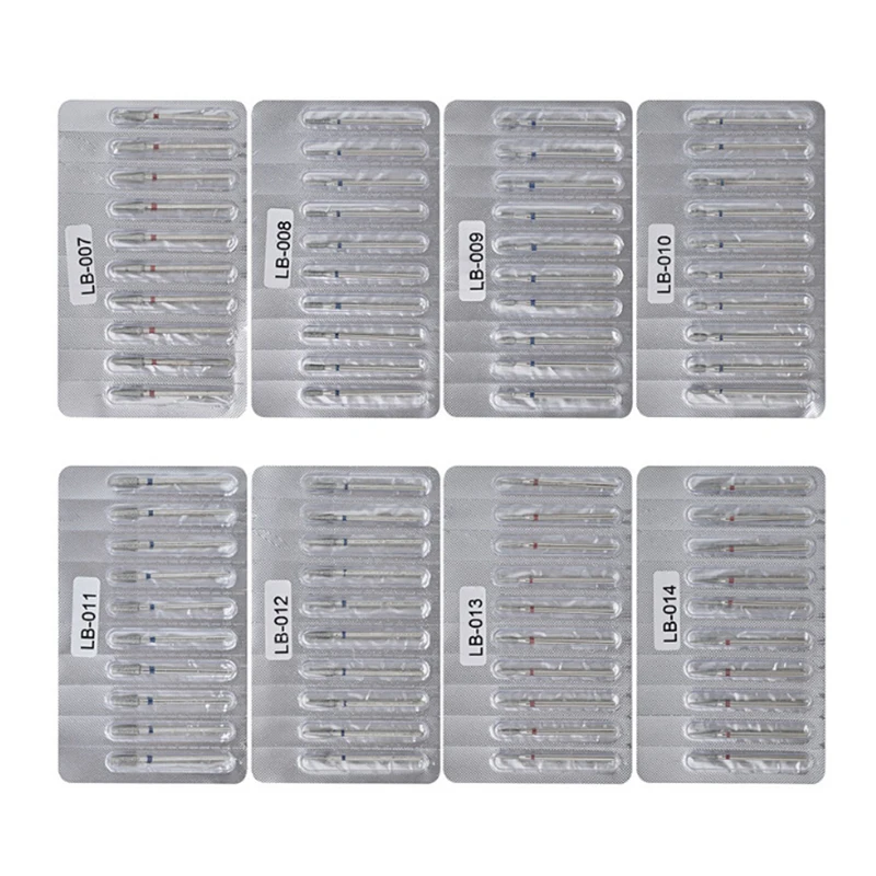 10 Stuks Diamant Frees Voor Manicure Elektrische Nagel Boren Accessoire Pedicure Machine Nagelvijl Gel Remover Tool