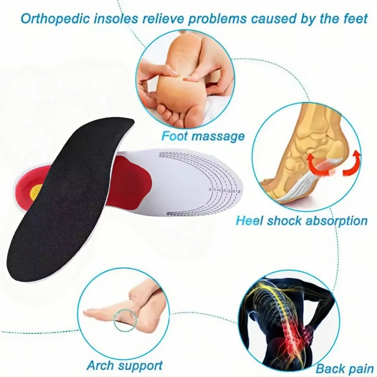 أفضل النعال للأقدام العظام أروح النعال قوالب شقة القدم قوس تشغيل قوس دعم إكسسوارات أحذية إدراج الرجال النساء #2