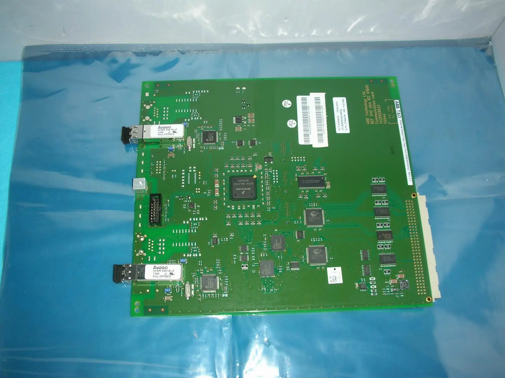 T&D Ethernet Board,Fiber Optic Port 009634/G0002