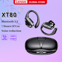 Original Thinkplus XT80 Sport Bluetooth Earphones Wireless Headphones with Mic HiFi Stereo Wireless Earbuds Waterproof Headset