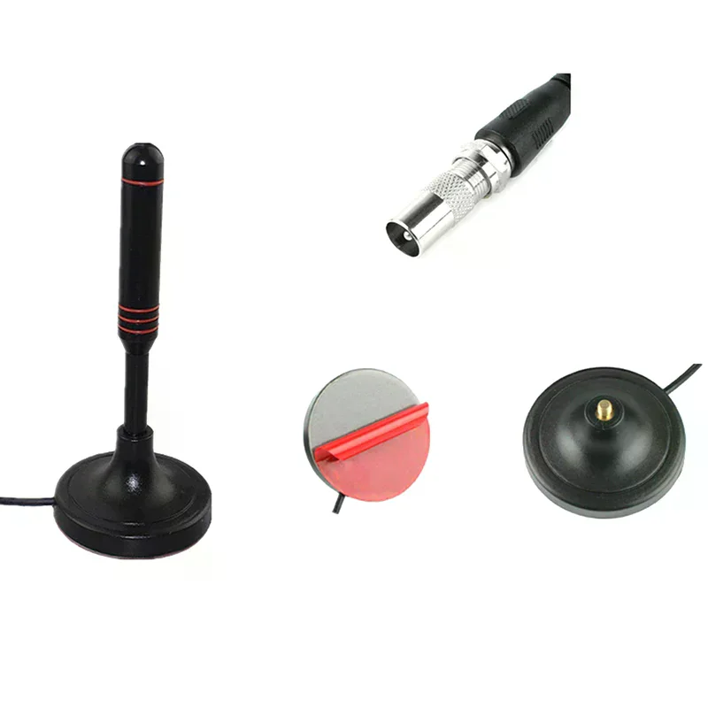TV Antenna Signal Receiver Amplifier Coax Cable HDTV Antenna DVB-T DVB-T2 DAB Adapter Indoor Antenna Digital