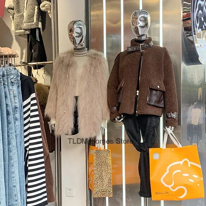 Women's Clothing Mannequins Light Luxury Window Female Full Body High End Dress for Display Rack Clothing Store Dressmaker Model image 2
