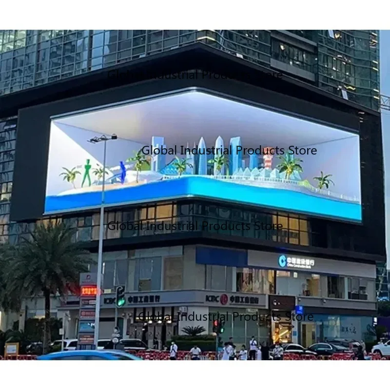 

Outdoor LED Display Billboard Screen Panel P6 P8 P10 Big Energy Saving Waterproof Wall Mounted Front Service Advertising