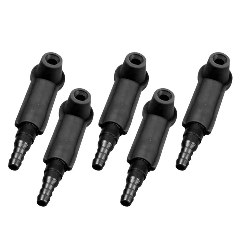 車用ブレーキ液ブリーダー交換アダプターコネクター 5個パック 漏れ防止設計で一人でも操作可能