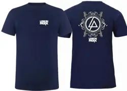 Streetwear Men's Linkin Park Subverts The End Flag Evolutionary Theory Cotton T-shirt Nostalgic Tee Vintage Unisex Oversized Top