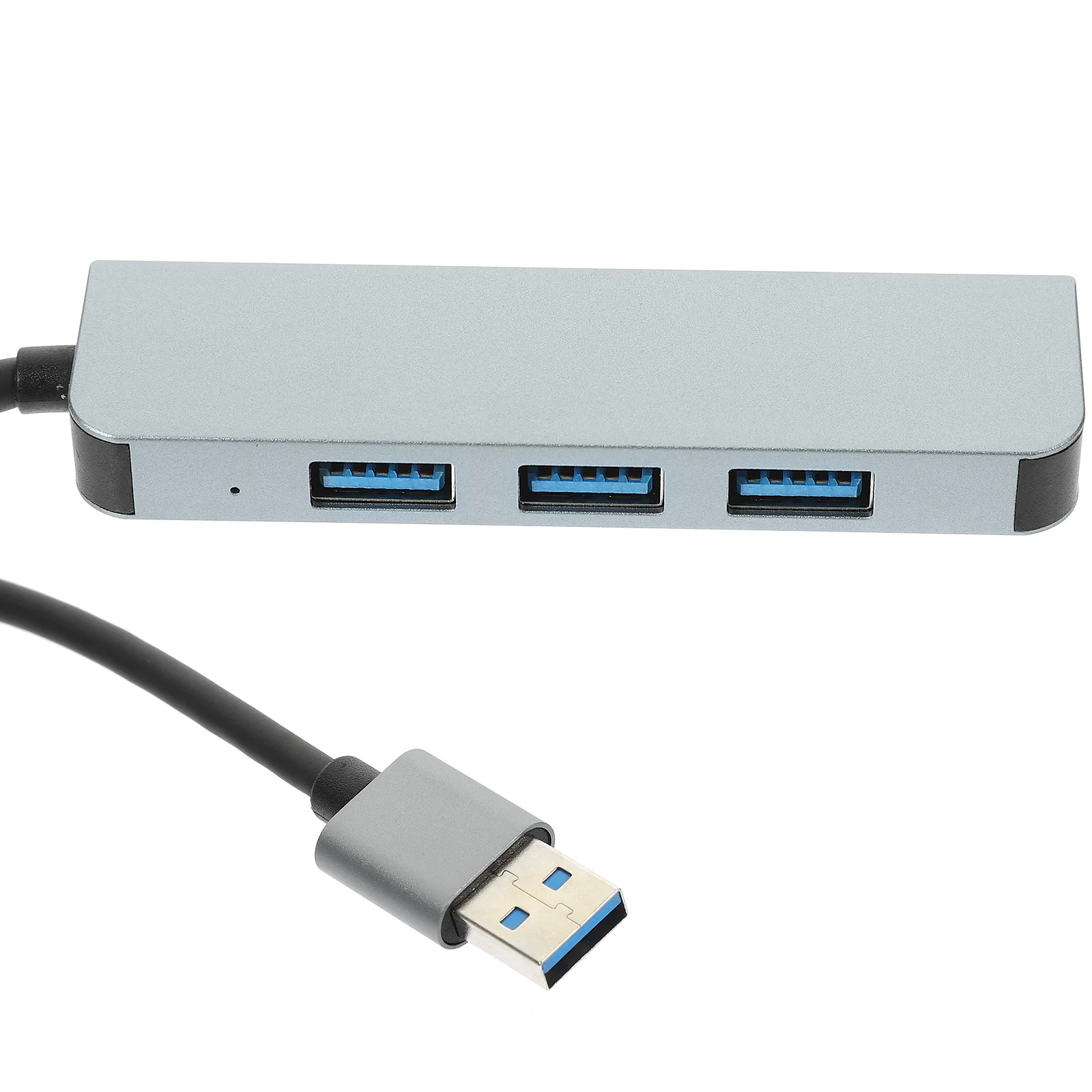 

4 Ports Hub 3.0 Triple Usb 2.0 Aluminum Portable Splitter For Laptop 5Gbps Data Transfer Expansion Adapter Usb