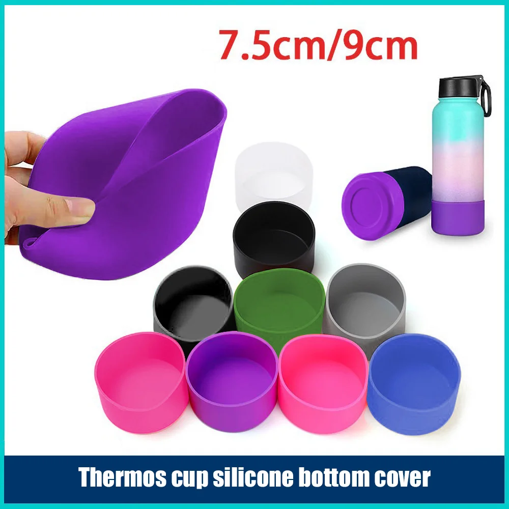 Soft Silicone Boot for Owala 32oz/24oz Flask Water Bottle Anti-Slip Protective Sleeve Bottom Protector Protective Bottom Base