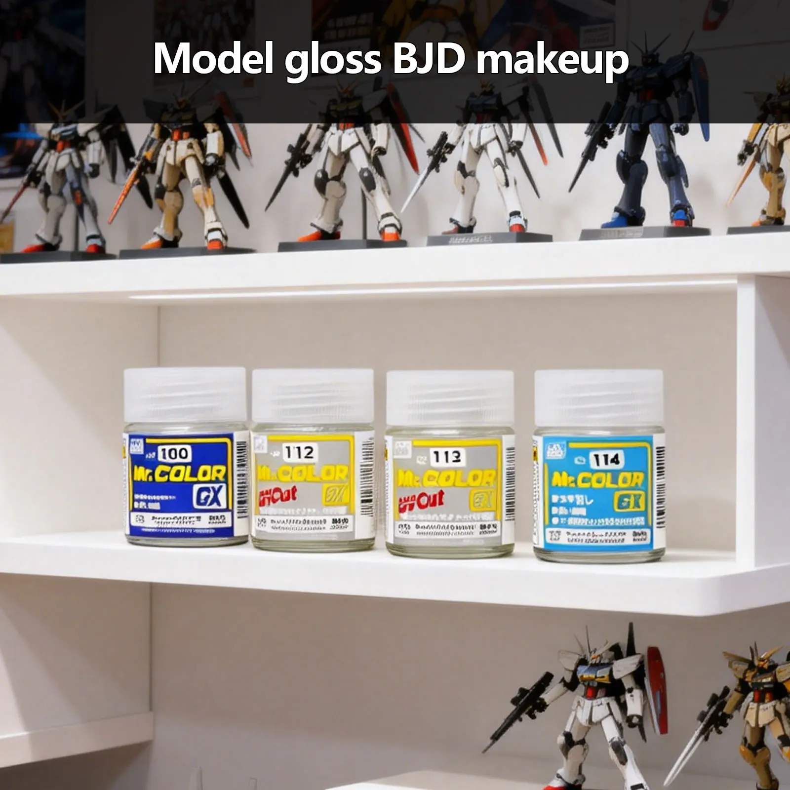 New Protective Paint Oiliness Gloss Matte Finish Extinction Semi Glossy Model Gloss Oil GX100 112 Model Painting Making Tools