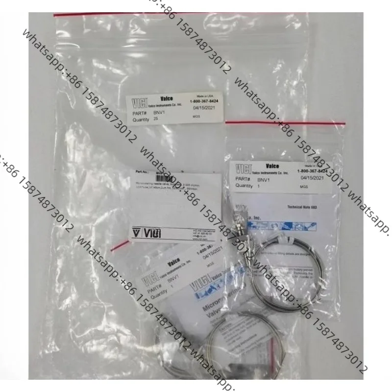 

Agi lent Metering nee dle Valve 0101-0633 Flow Balancing for ga s Flow 2-175 mL/min