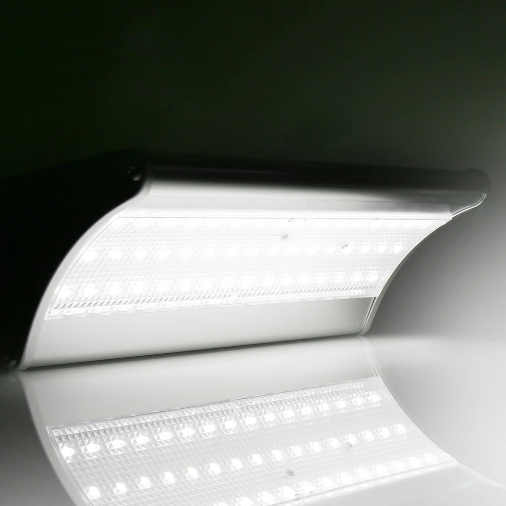 Outdoor Solar Wall Flood Lights with Motion Sensor Waterproof Aluminum Shell Wall Led Lamp for Garden Lighting