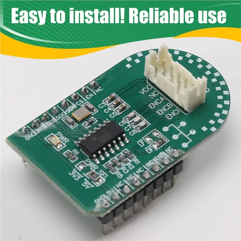 B63B-MIKROE-1917 LS7366R COUNTER CLICK Module Development Board