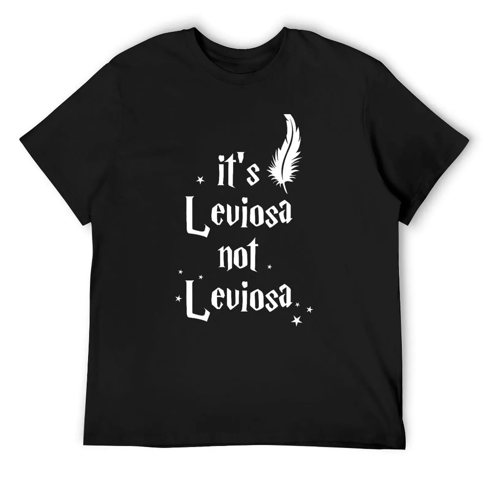 Футболка It is LeviOsa, not LeviosA, быстросохнущие рубашки, футболки с рисунком, мужская дизайнерская одежда