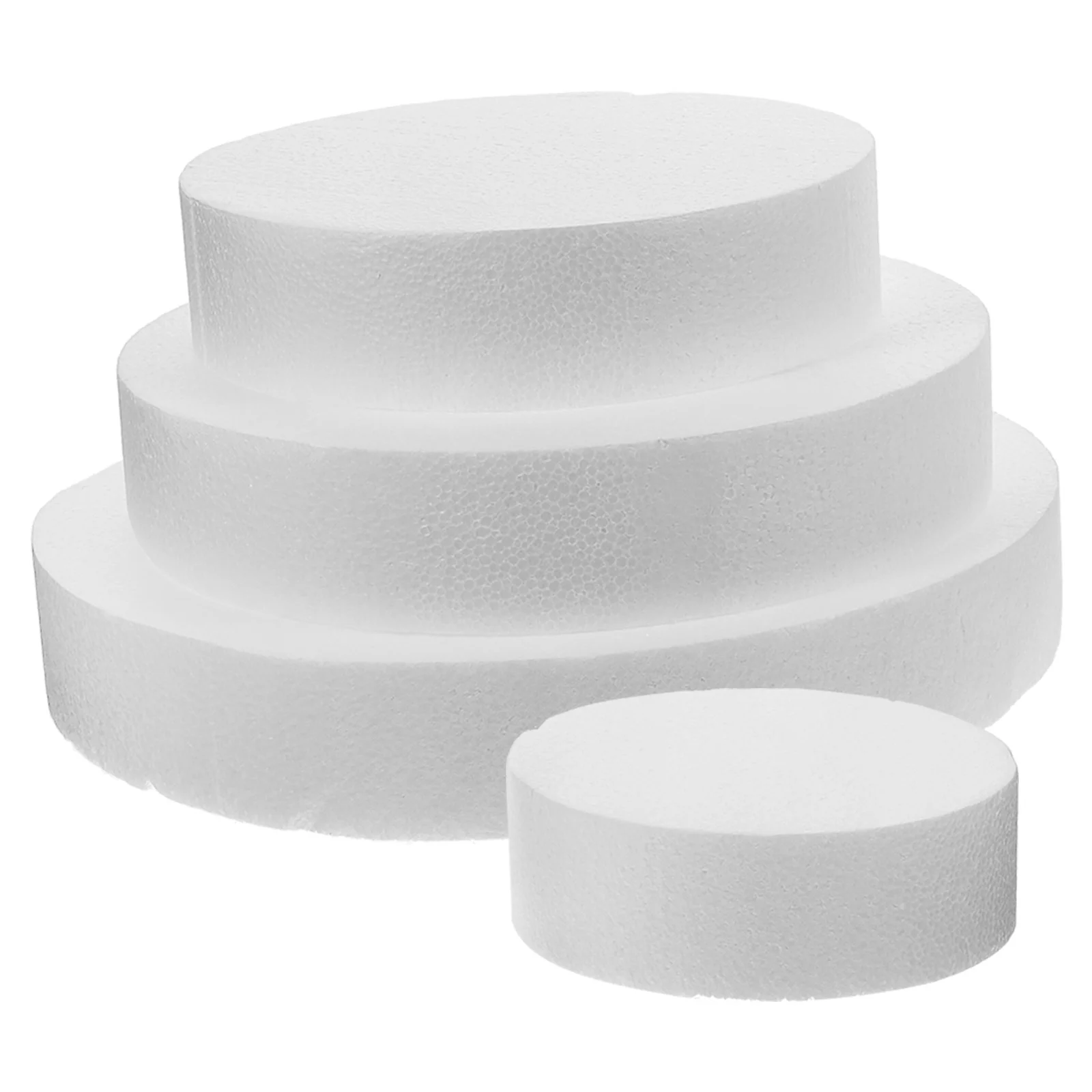 

4 Pcs Modelling Cake Foam for Decorating Candy Rotating Stand Cakes Fake Grinder