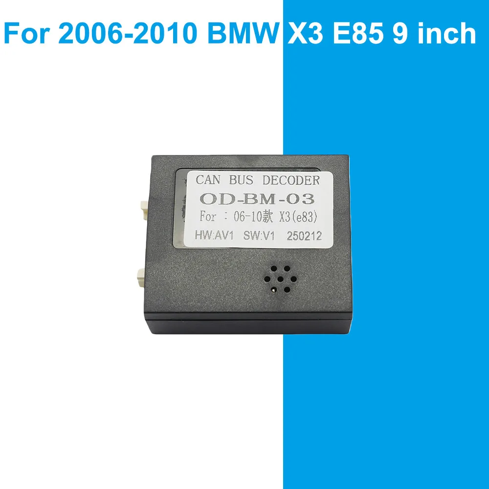 

Для 2006-2010 BMW X3 E85 9-дюймовый автомобильный радиоприемник Android DVD стерео аудио экран мультимедийный видеоплеер CD рамка кабели жгут проводов