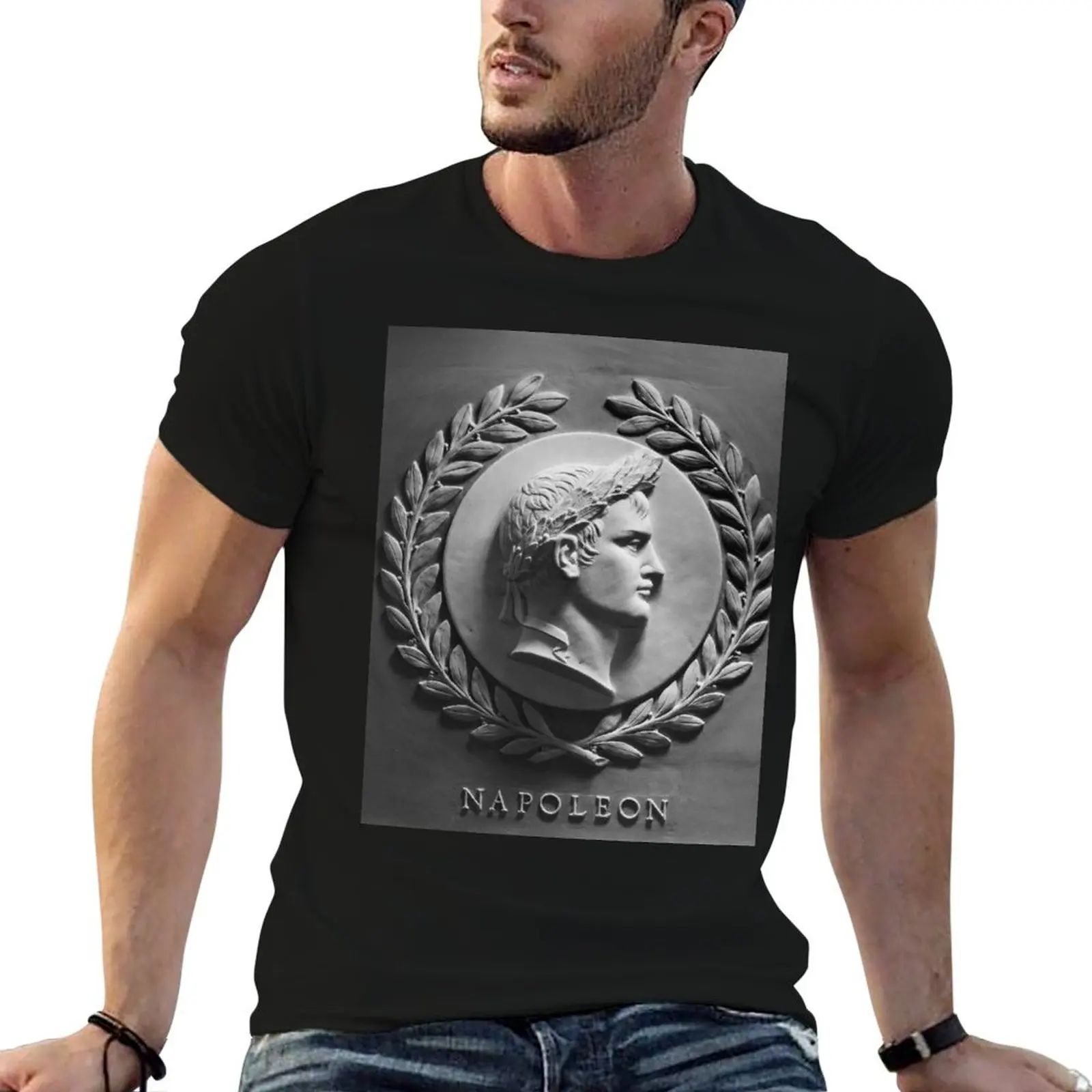 Bas-relief de Napoléon dans la chambre de la Chambre des représentants des États-Unis T-shirt pour homme T-shirt en coton