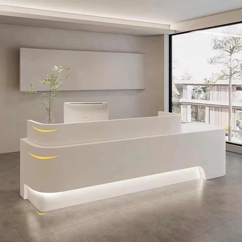 &c Minimalist Reception Desks for Hotels Yogas Studios Beauty Salons Dental Clinics