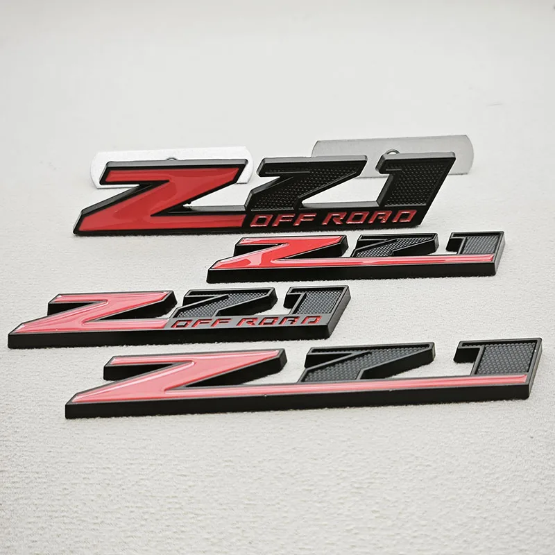 Logotipo de diseño de coche de Metal 3D Z71 Z71, insignia todoterreno, pegatina Emlem para Chevrolet Tahoe Colorado Cheyenne Chevy Silverado, accesorios