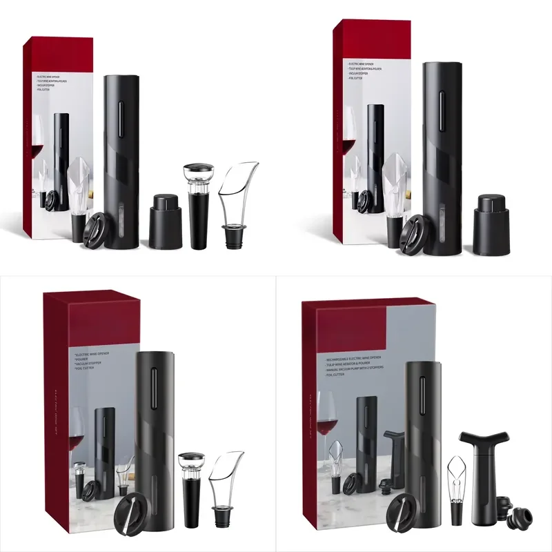Electric bottle opener, household red wine bottle opener, wine set, automatic can opener
