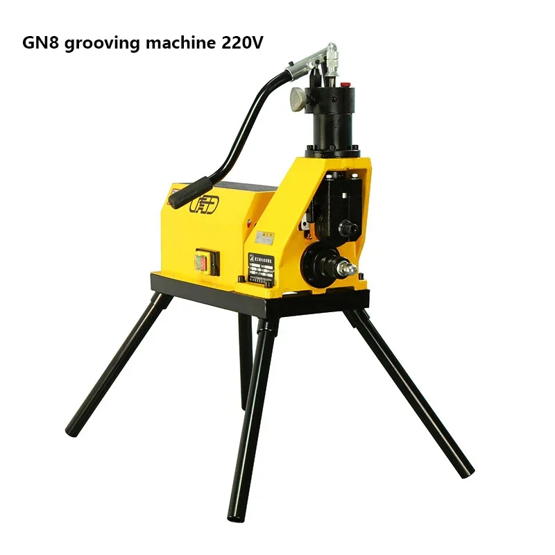 

GN8 Press Groove Machine 220V/380V Fire Pipe Cutting Machine galvanized water pipe, steel pipe rolling Grooving machine