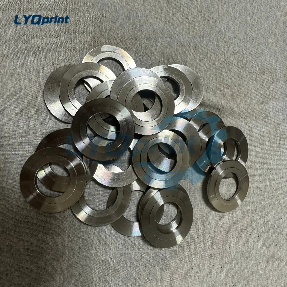 Heidelberg Alcohol Roller Gasket SM102 CD102 Water Roller Bearing Gasket 63005 Stainless Steel Flat Pad Accessory