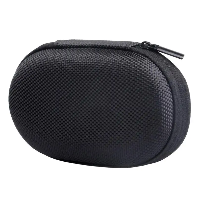 Earbud Carrying Case Portable Earphone Carrying Case Headphone Organizer Zipper Storage Bag For Traveling Camping Hiking Outdoor