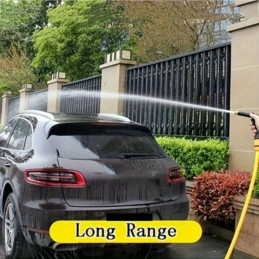 Pistola ad acqua portatile ad alta pressione - Ugello per tubo da giardino e lavaggio auto con opzione all'ingrosso di spruzzatore di schiuma
