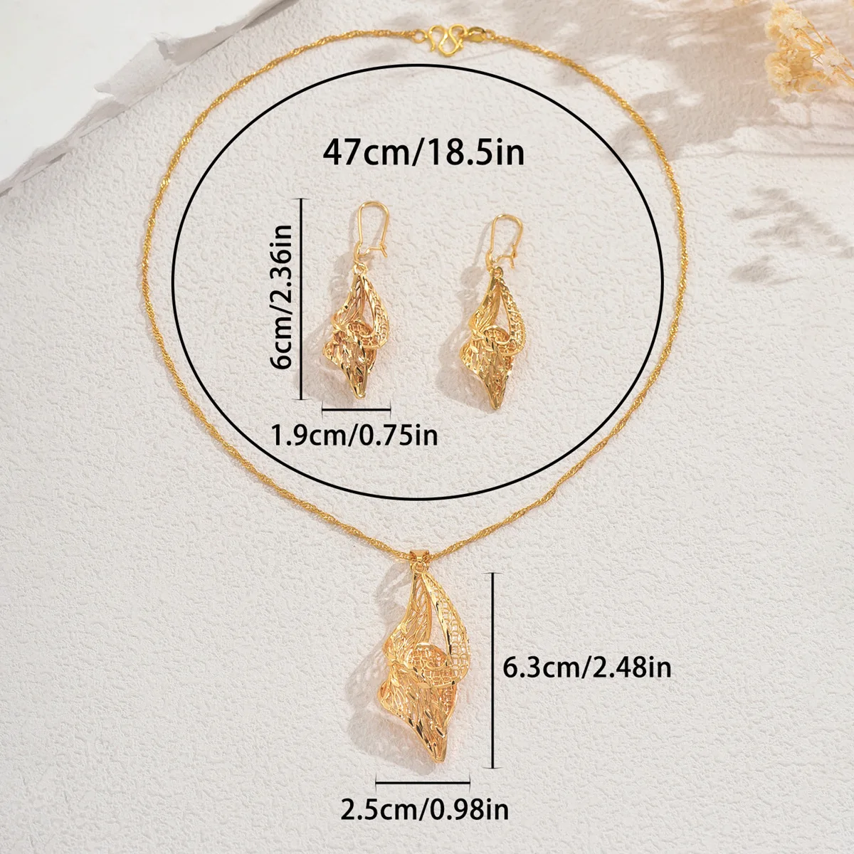 Новые женские серьги и ожерелья 2025 года, универсальный и высококачественный комплект