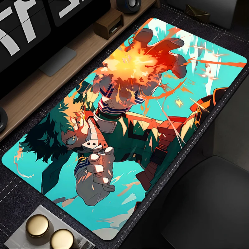 My Hero Academia Mousepad Computer New MousePads Keyboard Pad Mouse Mat Gamer Soft Office Carpet Table Mat Desktop Big Mouse Pad