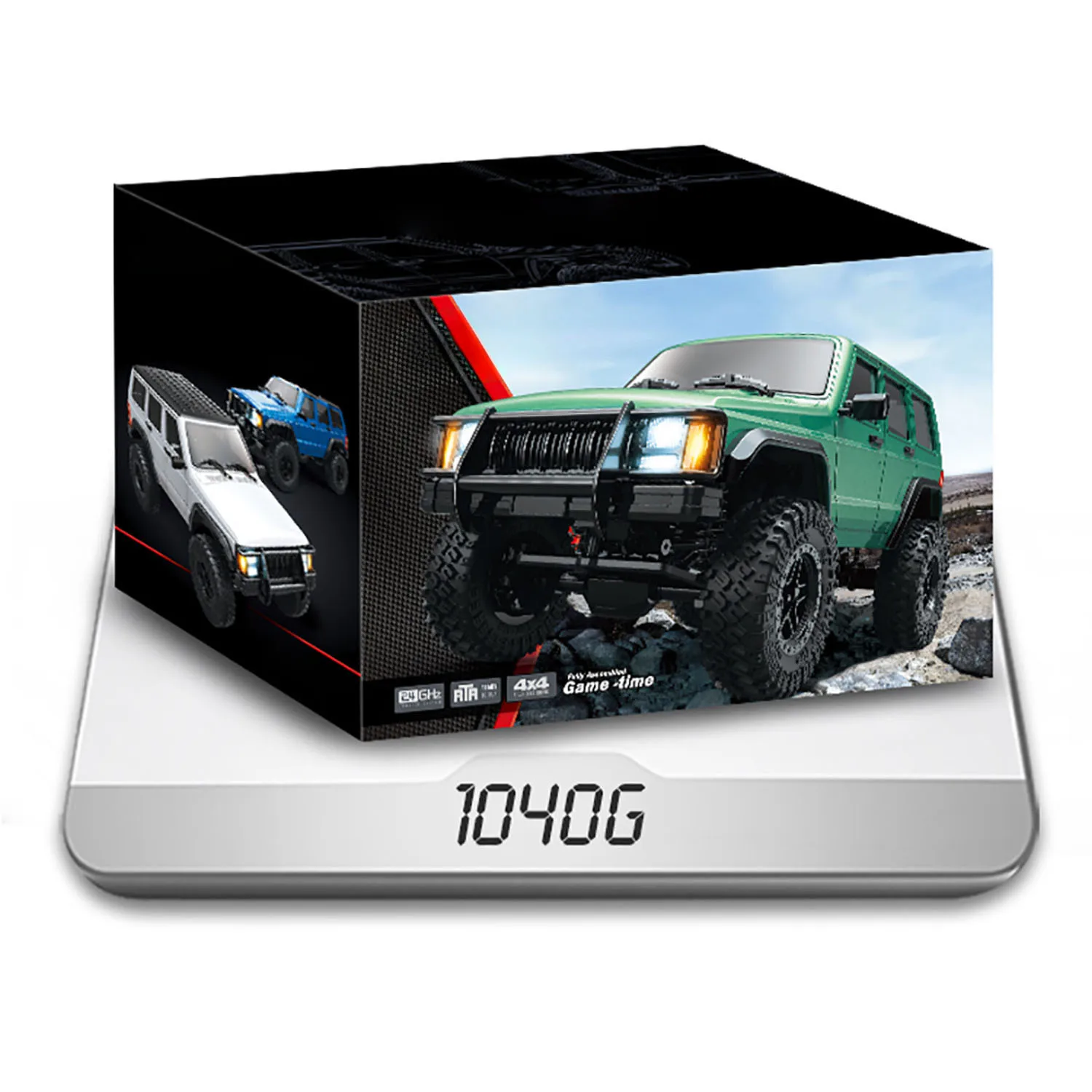 

1/18 ABS 4WD Радиоуправляемый Rock Crawler 8562 2,4G RC Внедорожники 3 скорости 370 Двигатель ESC Сервопривод Система Батарея