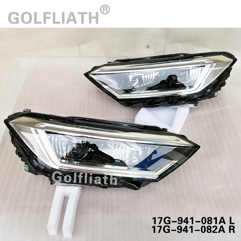 

LED headlight front head Lamp Xenon for V W JETTA MK7 2019 17A 941 081A/17A 941 082A
