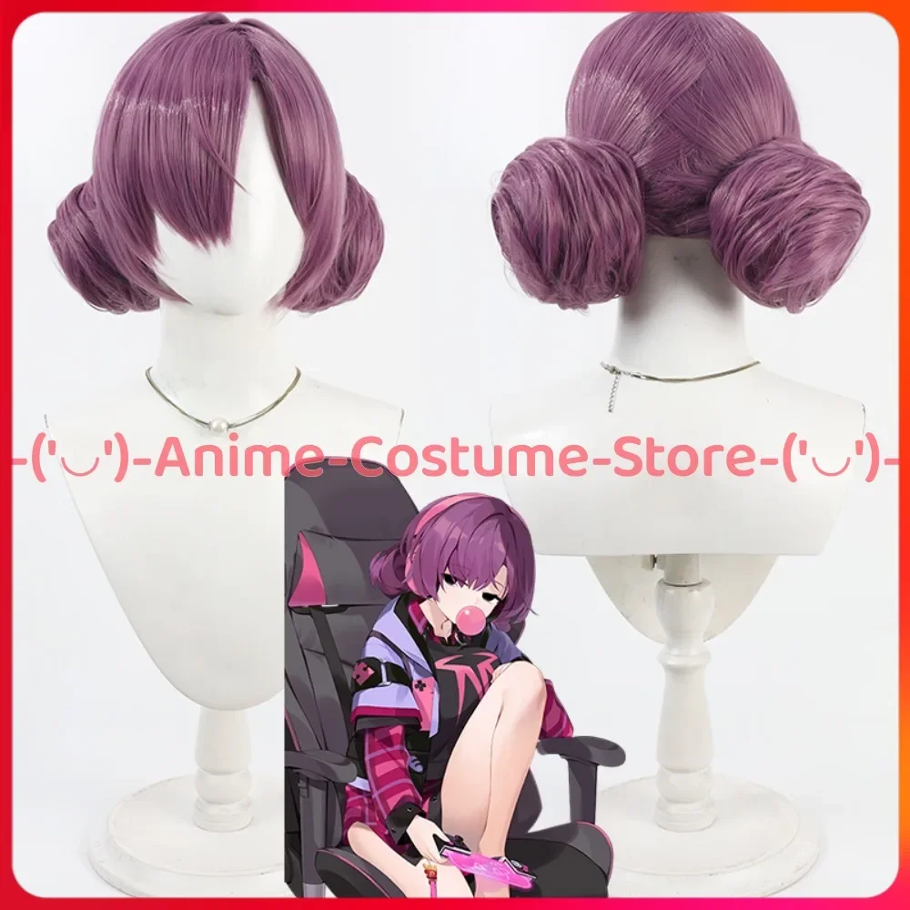 

Вечный возврат Ниая, парик для косплея, двойные булочки, аниме, игровой персонаж, Хэллоуин, карнавальный костюм для вечеринки, термостойкие синтетические волосы