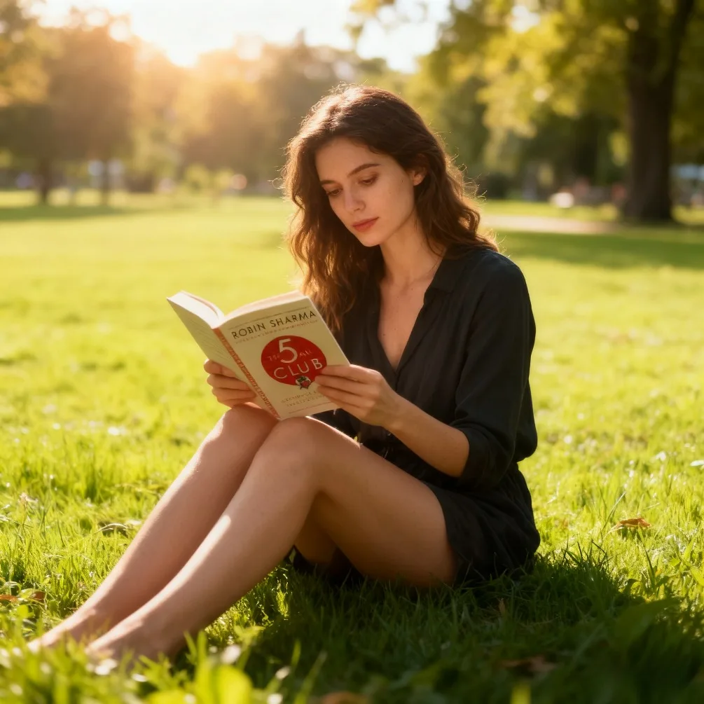 Der 5AM-Club von Robin Sharma besitzen Ihren Morgen. Erweitern Sie Ihr Leben. Englisches Buch