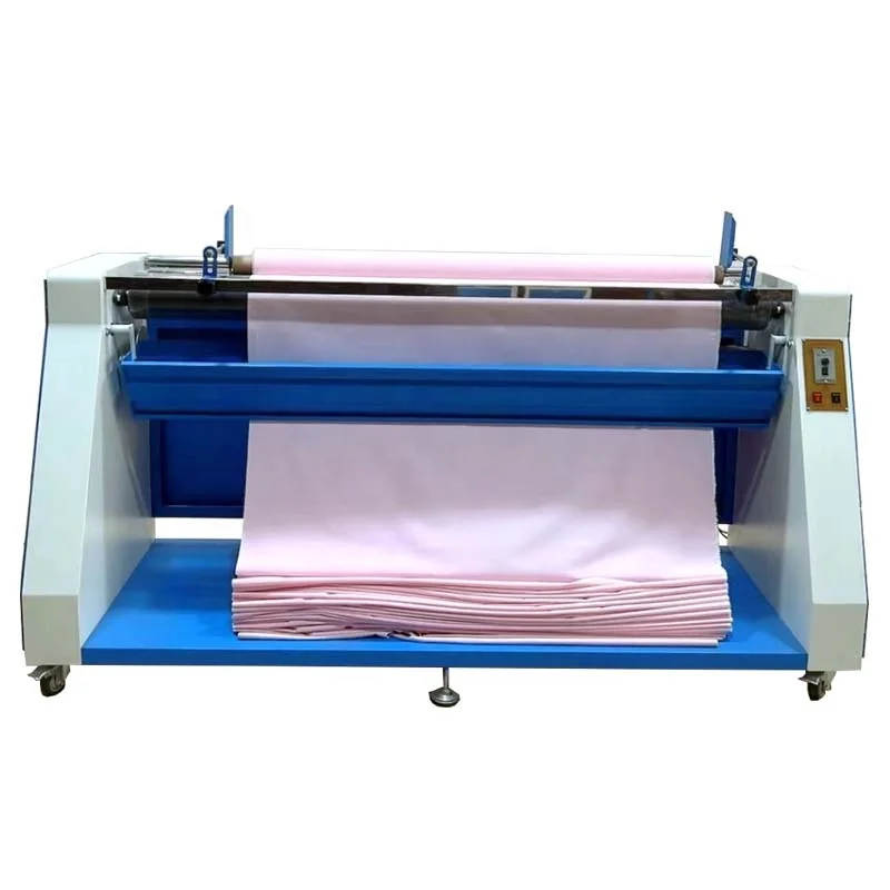 

Automatic Knitted Fabric Folding and Cutting Machine