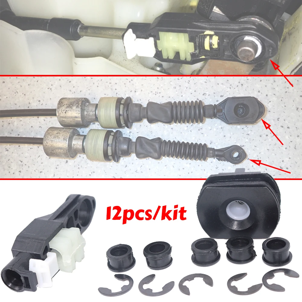 

Трос переключения передач, втулка, разъем для Mazda Carol 2009-2014, адаптер рычага, селектор, втулка, втулка, детали, комплект аксессуаров