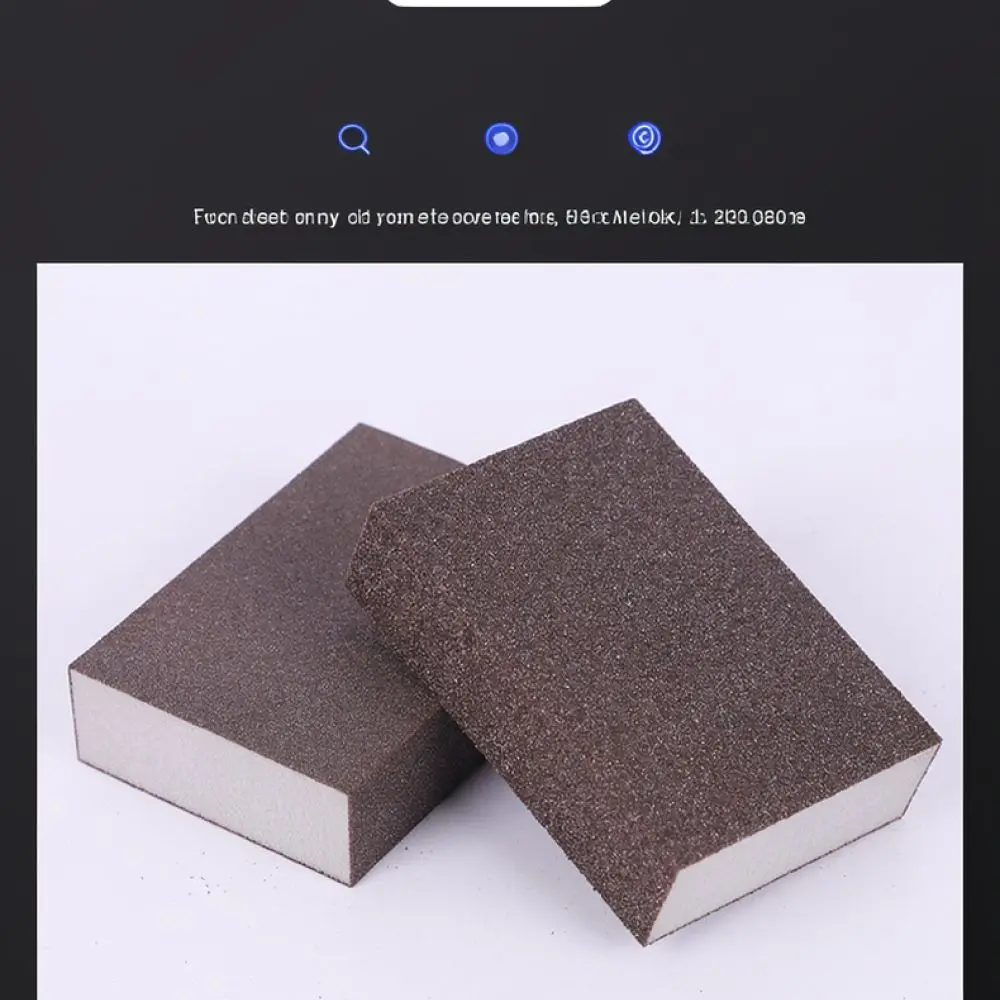 For Kmoliduo Woodworking Grinding Block Abrasive Sanding Sponge Furniture Polishing Tool Multipurpose Sandpaper Pad view 6