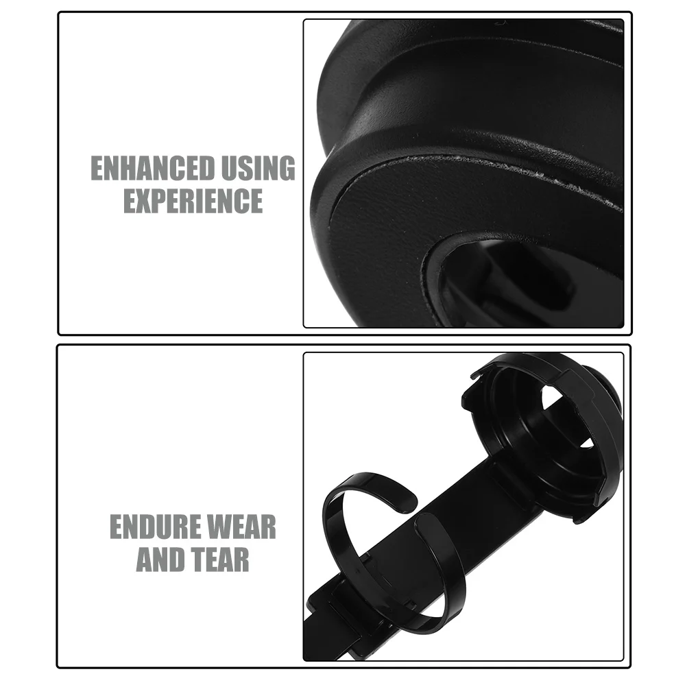 

2Pcs Car Back Seat Cup Holder Multifunction Mobile Phone Organizer Stylish PP Material Easy Install Hook Design Clutter Free