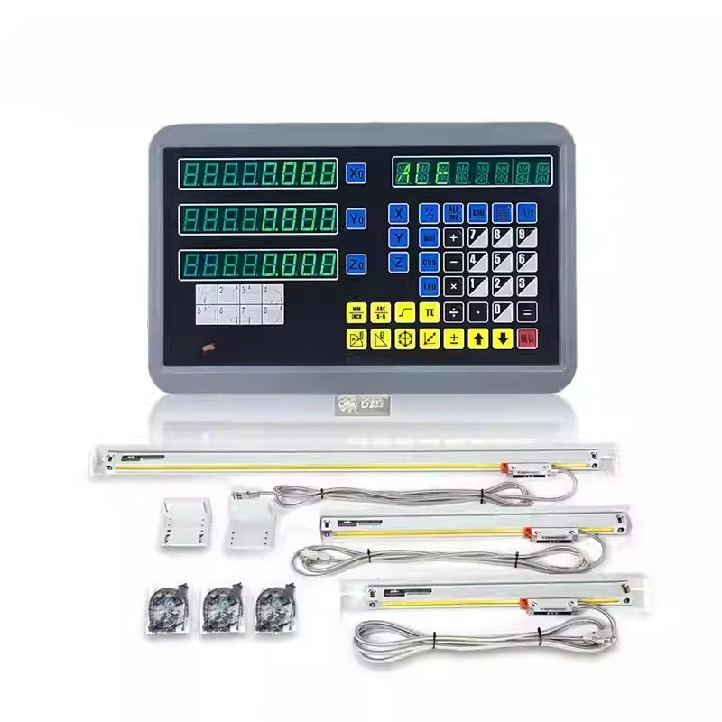 GCS900 Digital Readout Grating Scale Set, High‑Precision Electronic Linear Scale For Milling Machine & Surface Grinder Replaceme