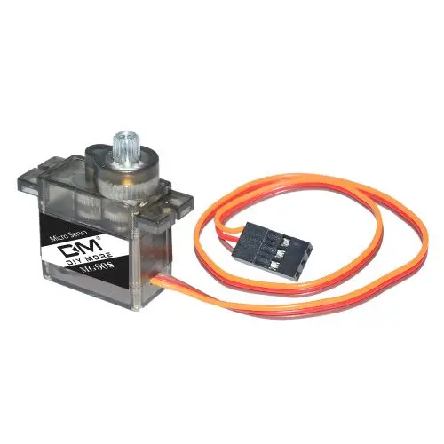 diymore Hochgeschwindigkeits-9G-Metallgetriebe-Servo für 3D-Drucker, Roboter, RC-Helikopter, Boot, Auto, Elektrospielzeug MG90S – Detail 7